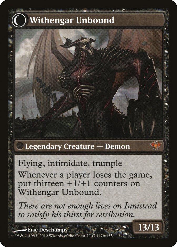 Elbrus, the Binding Blade // Withengar Unbound [Dark Ascension] | Black Swamp Games
