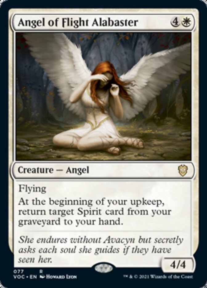 Angel of Flight Alabaster [Innistrad: Crimson Vow Commander] | Black Swamp Games