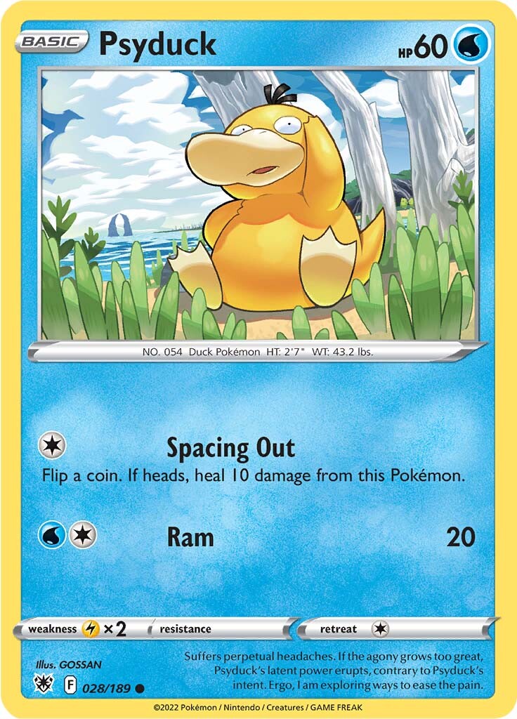 Psyduck (028/189) [Sword & Shield: Astral Radiance] | Black Swamp Games