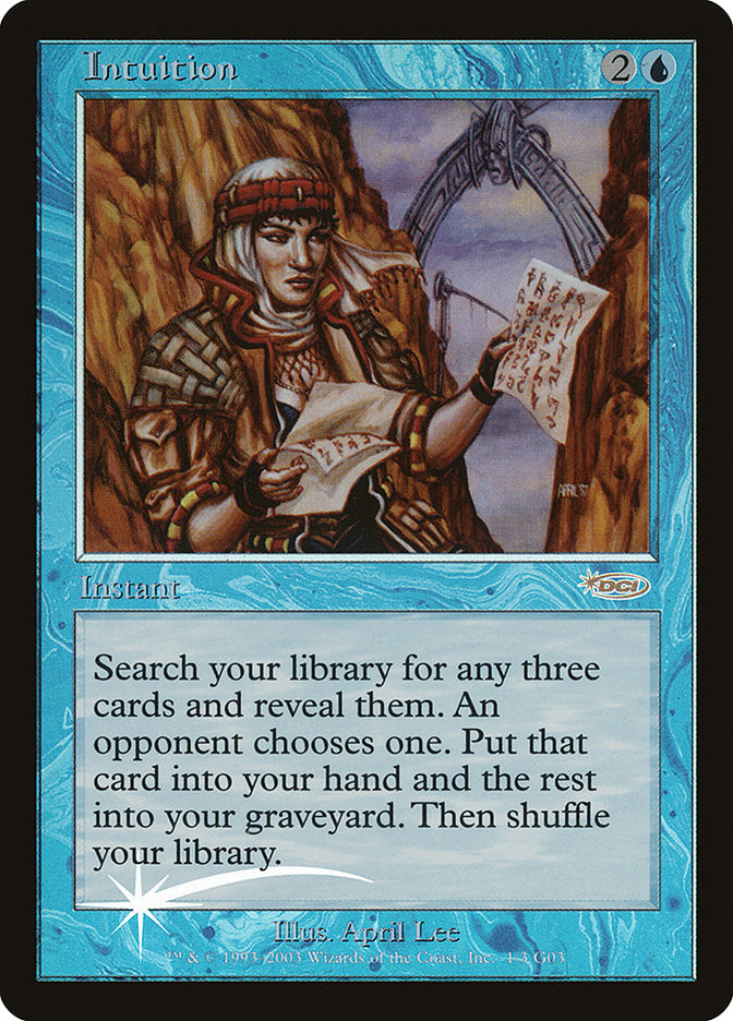 Intuition [Judge Gift Cards 2003] | Black Swamp Games