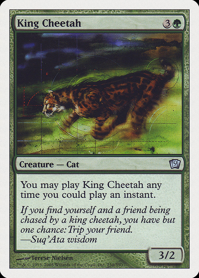 King Cheetah [Ninth Edition] | Black Swamp Games