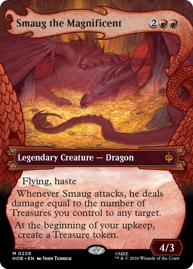 Smaug the Magnificent (Showcase) [The Hobbit] | Black Swamp Games