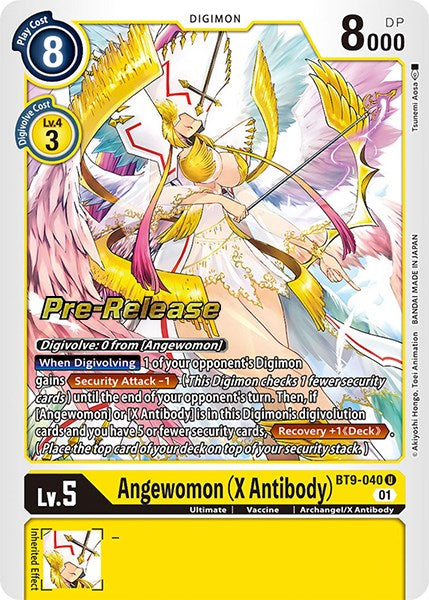 Angewomon (X Antibody) [BT9-040] [X Record Pre-Release Promos] | Black Swamp Games