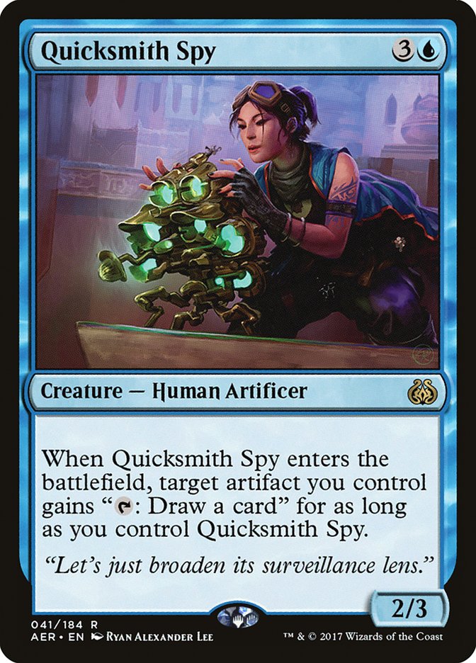 Quicksmith Spy [Aether Revolt] | Black Swamp Games