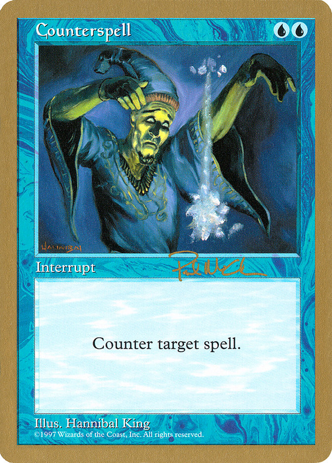 Counterspell (Paul McCabe) [World Championship Decks 1997] | Black Swamp Games
