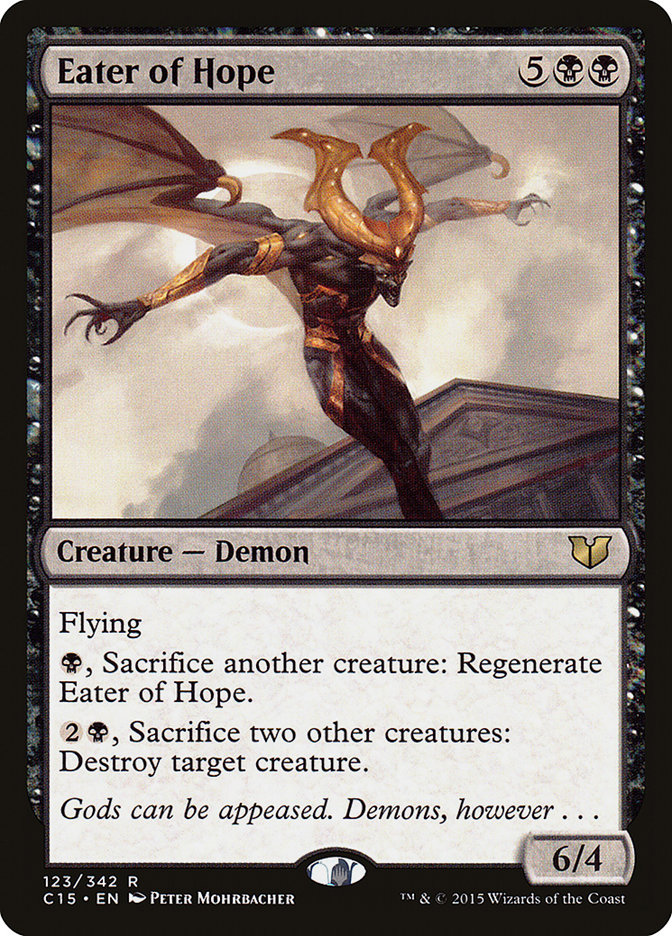 Eater of Hope [Commander 2015] | Black Swamp Games