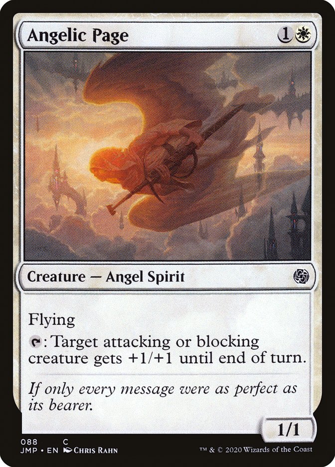 Angelic Page [Jumpstart] | Black Swamp Games