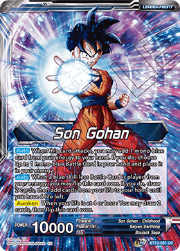 Son Gohan // SS2 Son Gohan, Pushed to the Brink (Uncommon) (BT13-031) [Supreme Rivalry] | Black Swamp Games