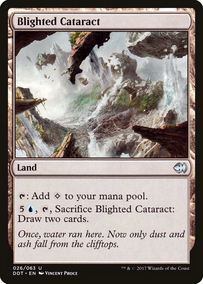 Blighted Cataract [Duel Decks: Merfolk vs. Goblins] | Black Swamp Games
