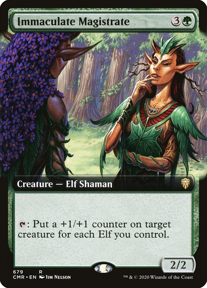 Immaculate Magistrate (Extended Art) [Commander Legends] | Black Swamp Games