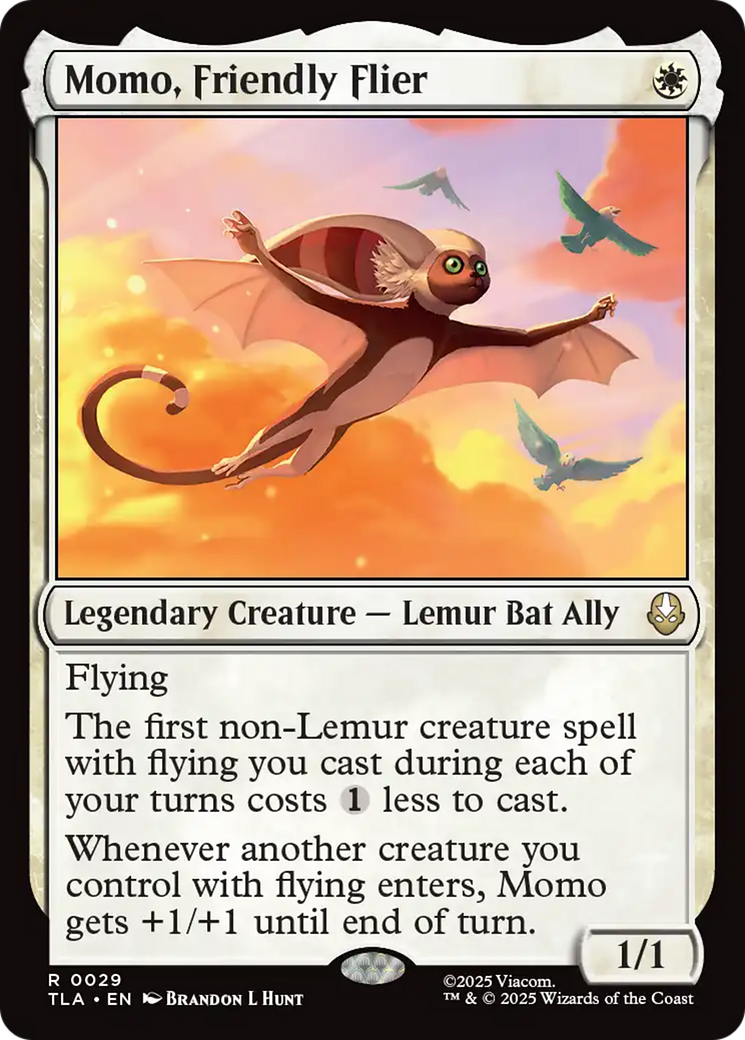 Momo, Friendly Flier [Avatar: The Last Airbender] | Black Swamp Games