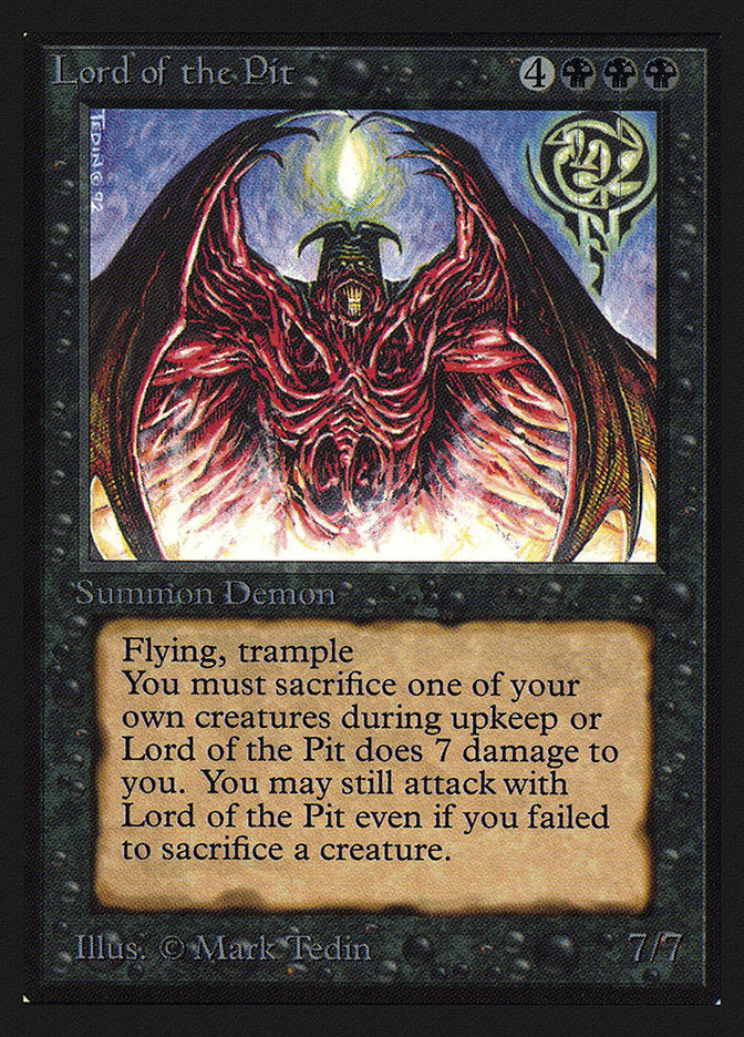 Lord of the Pit [International Collectors' Edition] | Black Swamp Games