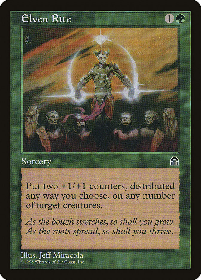 Elven Rite [Stronghold] | Black Swamp Games