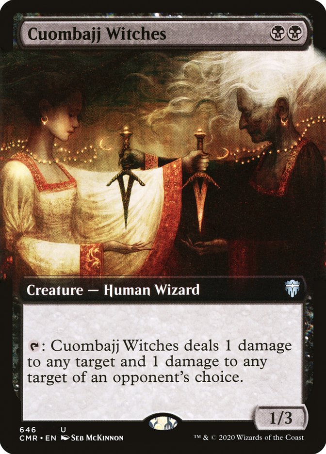 Cuombajj Witches (Extended Art) [Commander Legends] | Black Swamp Games