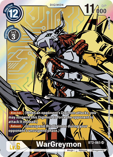 WarGreymon [BT2-065] (Alternate Art) [Release Special Booster Ver.1.0] | Black Swamp Games