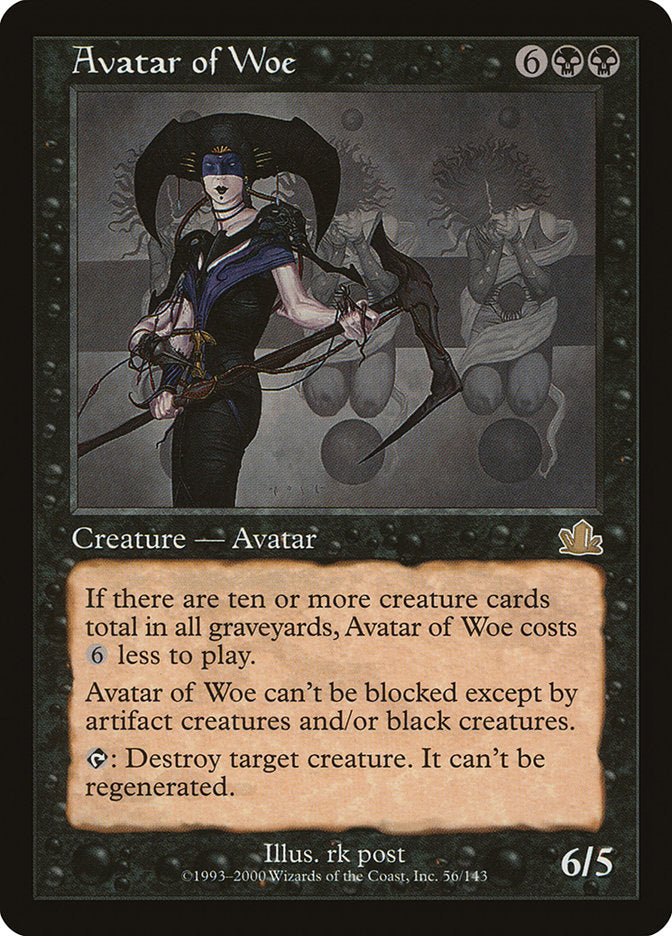 Avatar of Woe [Prophecy] | Black Swamp Games