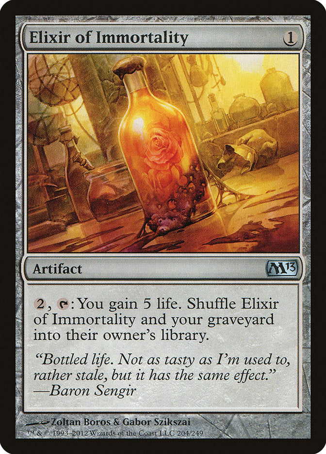 Elixir of Immortality [Magic 2013] | Black Swamp Games