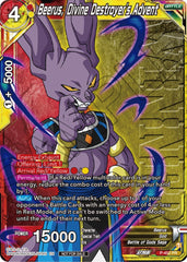 Beerus, Divine Destroyer's Advent (Winner) (P-452) [Tournament Promotion Cards] | Black Swamp Games