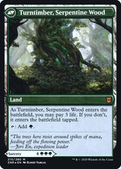 Turntimber Symbiosis // Turntimber, Serpentine Wood [Zendikar Rising Prerelease Promos] | Black Swamp Games