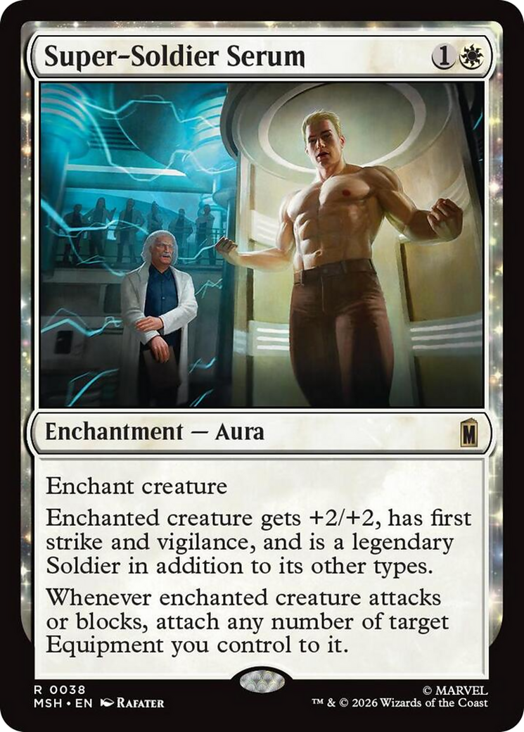 Super-Soldier Serum [Marvel Super Heroes] | Black Swamp Games