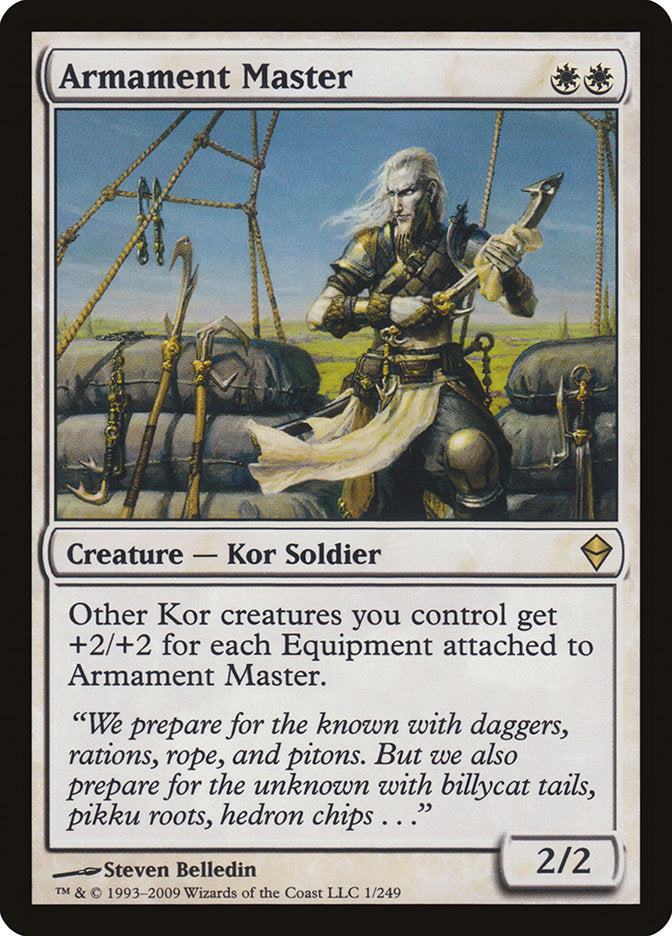 Armament Master [Zendikar] | Black Swamp Games