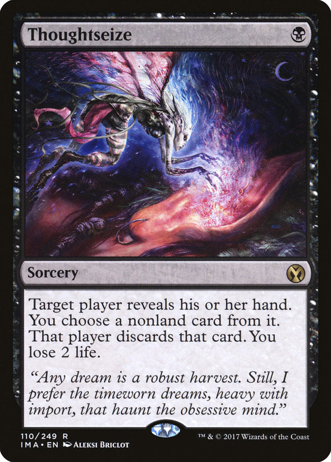 Thoughtseize [Iconic Masters] | Black Swamp Games