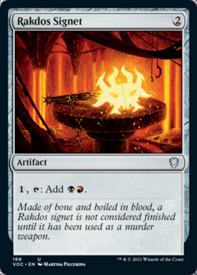 Rakdos Signet [Innistrad: Crimson Vow Commander] | Black Swamp Games