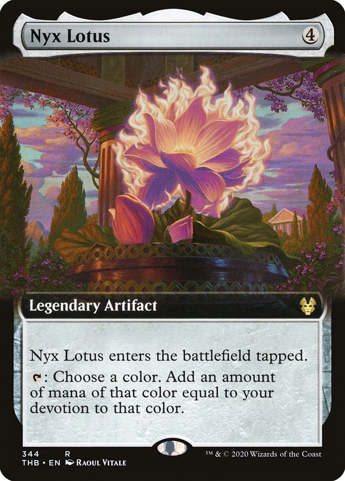 Nyx Lotus (Extended Art) [Theros Beyond Death] | Black Swamp Games