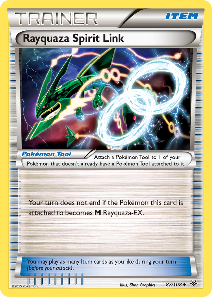 Rayquaza Spirit Link (87/108) [XY: Roaring Skies] | Black Swamp Games
