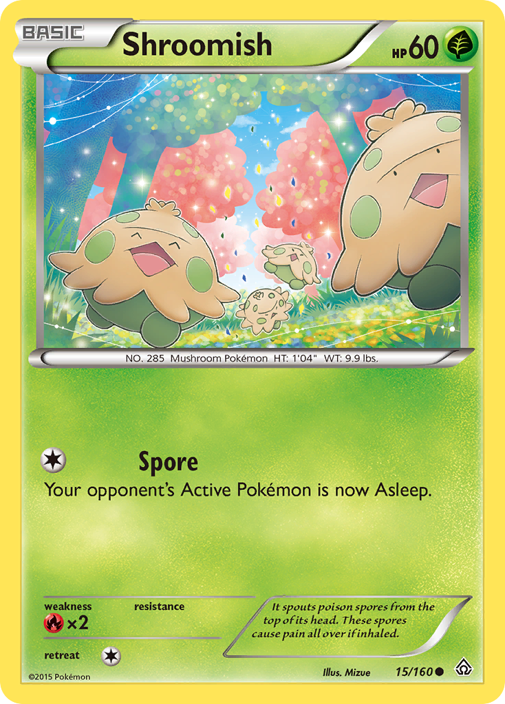 Shroomish (15/160) [XY: Primal Clash] | Black Swamp Games