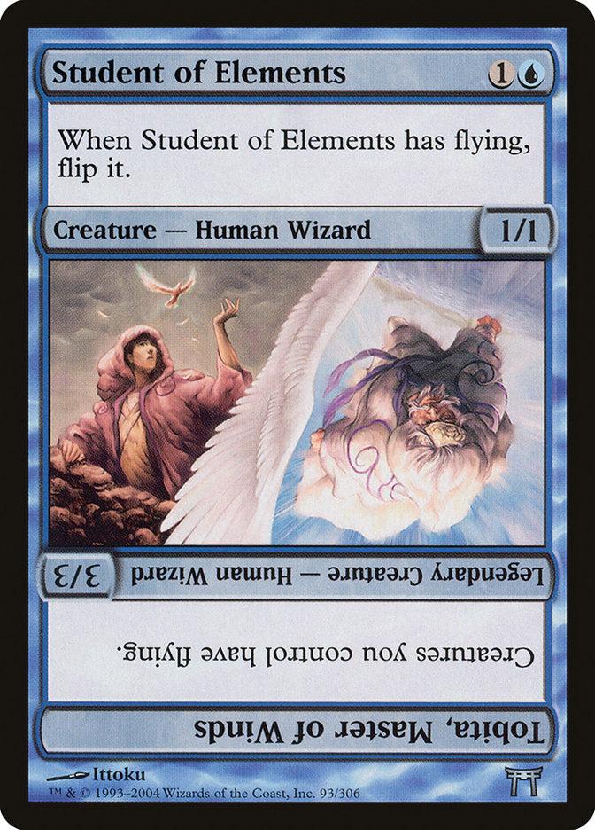Student of Elements // Tobita, Master of Winds [Champions of Kamigawa] | Black Swamp Games