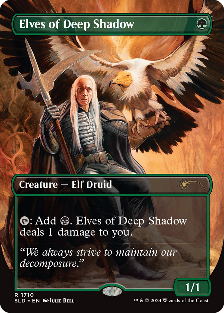 Elves of Deep Shadow [Secret Lair Drop Series] | Black Swamp Games