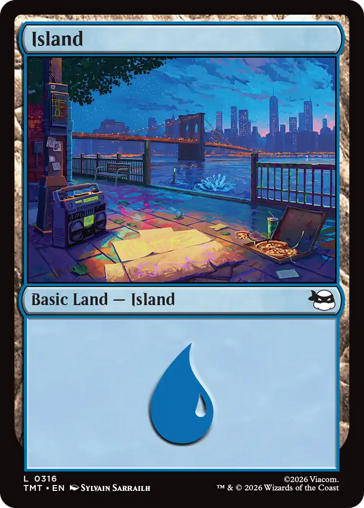 Island (0316) [Teenage Mutant Ninja Turtles] | Black Swamp Games