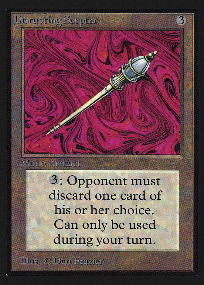 Disrupting Scepter [Collectors' Edition] | Black Swamp Games