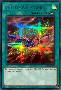 United We Stand (Blue) [SBPR-EN001] Secret Rare | Black Swamp Games