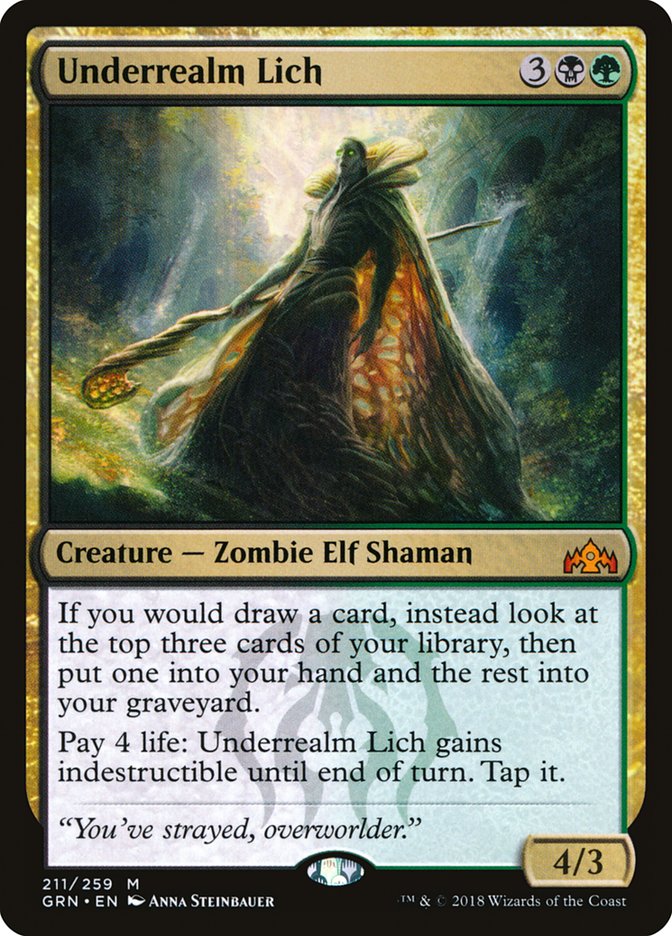 Underrealm Lich [Guilds of Ravnica] | Black Swamp Games