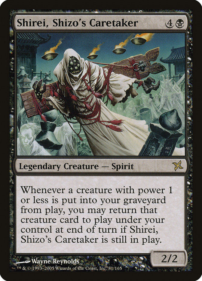 Shirei, Shizo's Caretaker [Betrayers of Kamigawa] | Black Swamp Games