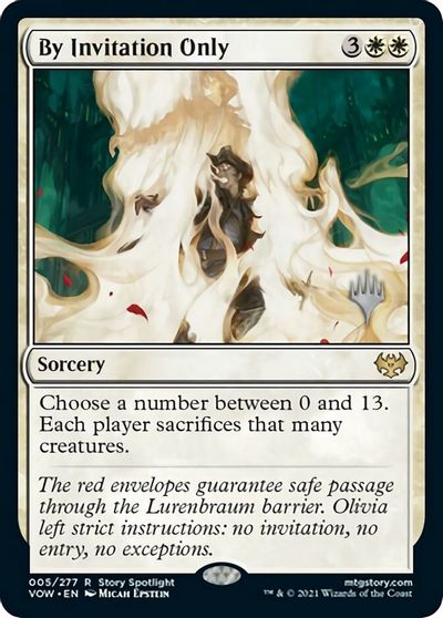 By Invitation Only (Promo Pack) [Innistrad: Crimson Vow Promos] | Black Swamp Games