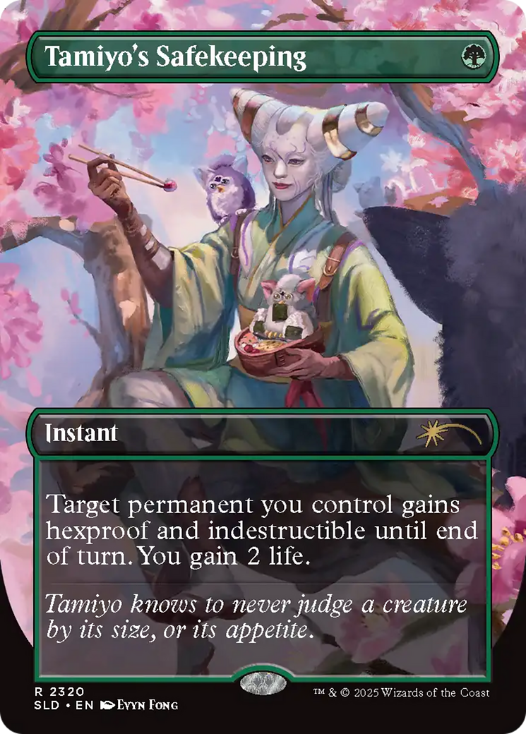 Tamiyo's Safekeeping (Rainbow Foil) [Secret Lair Drop Series] | Black Swamp Games