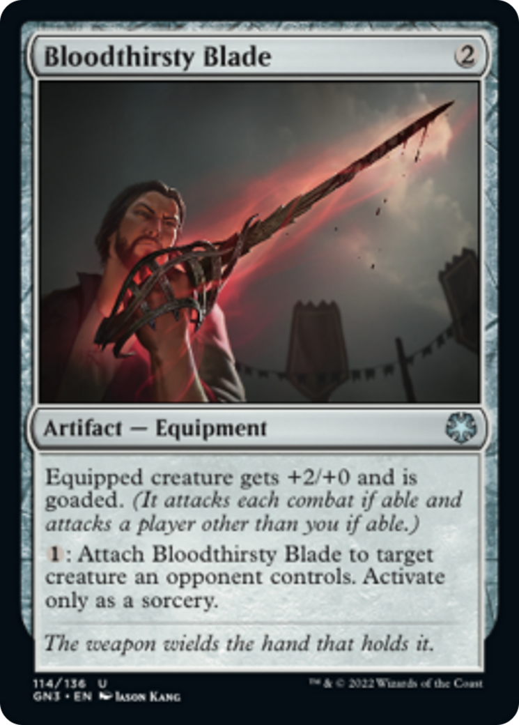 Bloodthirsty Blade [Game Night: Free-for-All] | Black Swamp Games