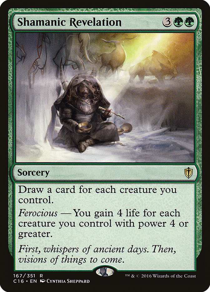 Shamanic Revelation [Commander 2016] | Black Swamp Games
