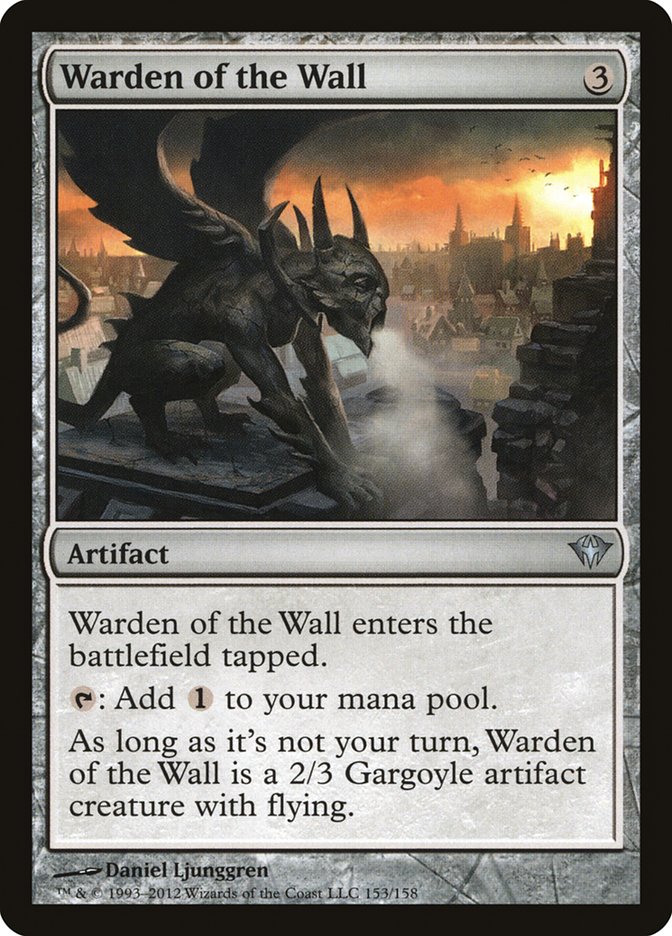 Warden of the Wall [Dark Ascension] | Black Swamp Games