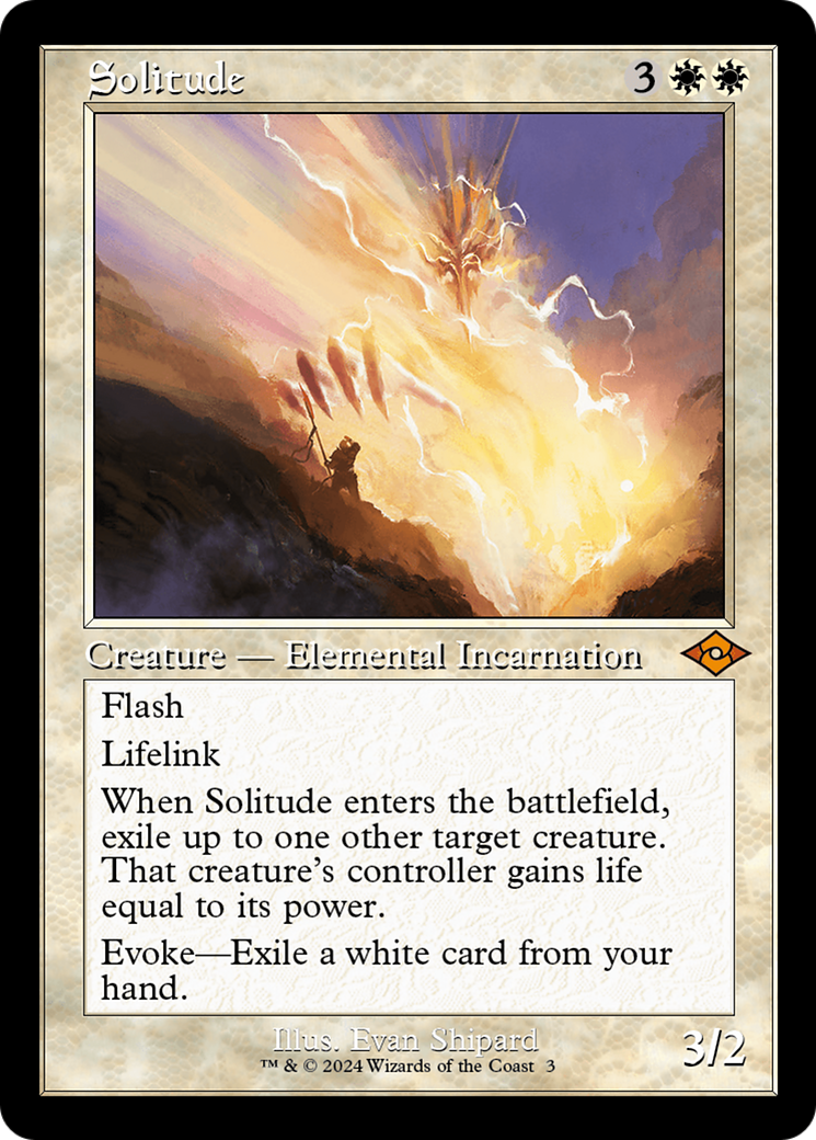 Solitude (Retro) [Modern Horizons 2] | Black Swamp Games