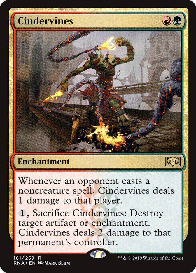Cindervines [Ravnica Allegiance] | Black Swamp Games