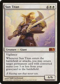 Sun Titan (M11) [Oversize Cards] | Black Swamp Games