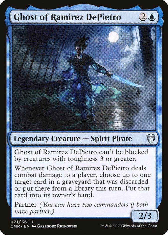 Ghost of Ramirez DePietro [Commander Legends] | Black Swamp Games