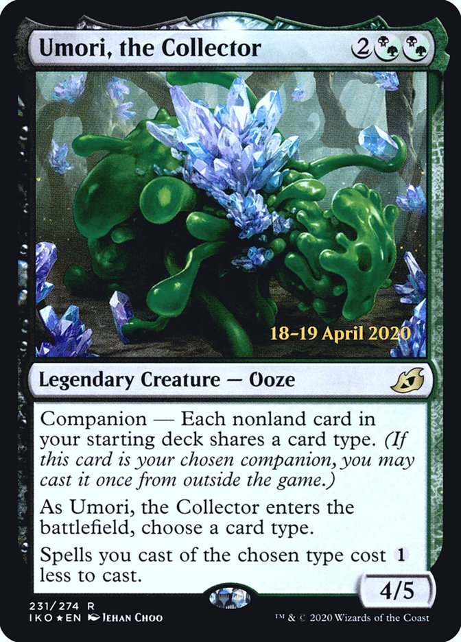 Umori, the Collector [Ikoria: Lair of Behemoths Prerelease Promos] | Black Swamp Games