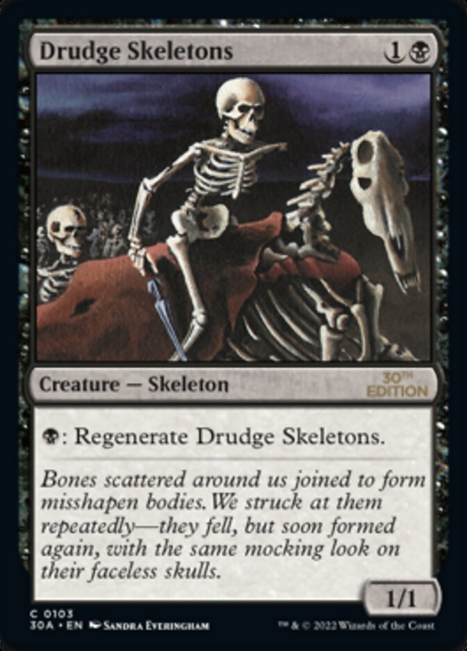 Drudge Skeletons [30th Anniversary Edition] | Black Swamp Games