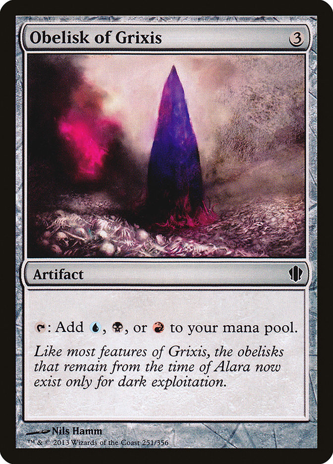 Obelisk of Grixis [Commander 2013] | Black Swamp Games