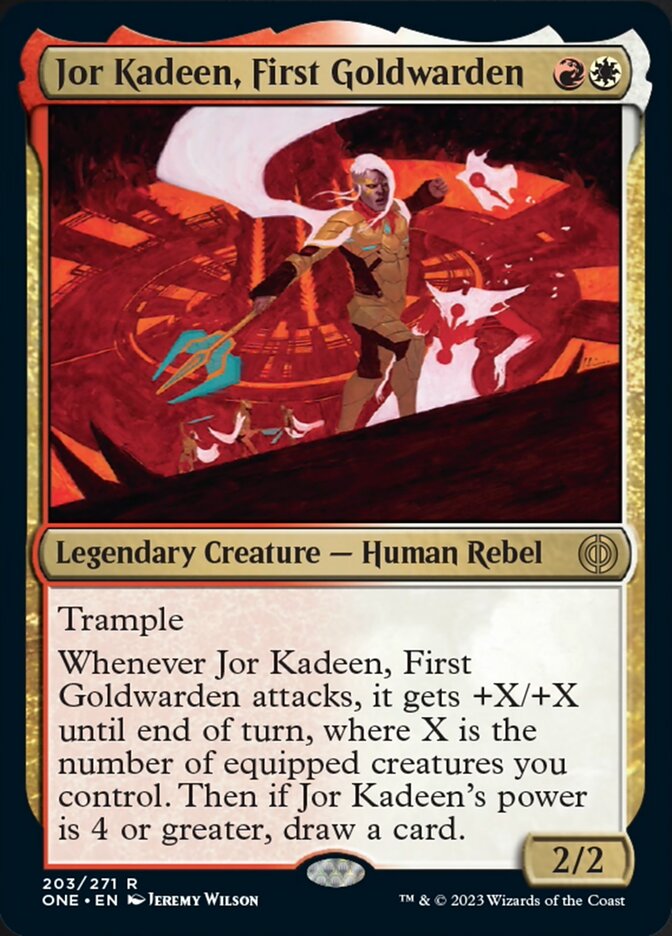 Jor Kadeen, First Goldwarden [Phyrexia: All Will Be One] | Black Swamp Games